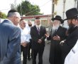 הרבנים הראשיים של אשדוד התייחדו עם הנרצחים באתר החללים הזמני שהוקם בעיר