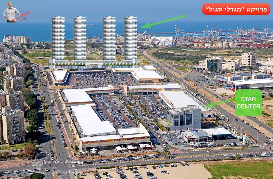 הדמיה: מקסים צ'רני סיקור הבניה החדשה באשדוד