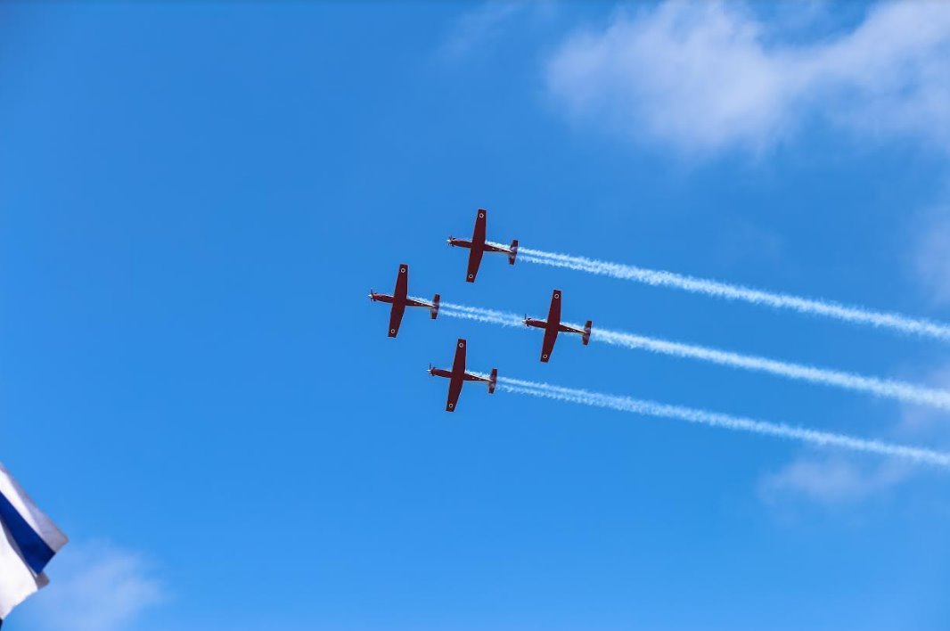 מטס יום העצמאות. צילום: shutterstock