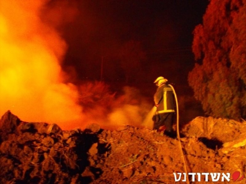 שריפה במושבים (צילום ארכיון)