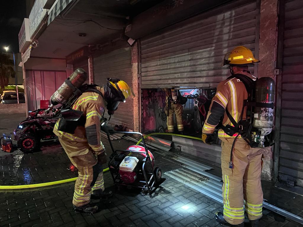 צילום: דוברות כיבוי והצלה אשדוד