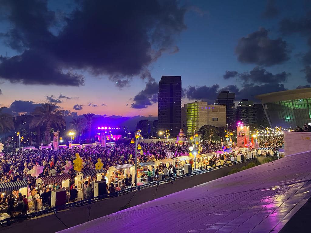 המונים בפסטיבל בשנה שעברה. צילום: מרסל בן שמחון