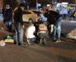 רוכב אופניים חשמליים נפגע מרכב בשדרות הפלמ"ח באשדוד