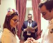 טומרקין וזוגתו מור  זנדהאוז התחתנו בקפריסין