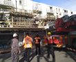 פצוע אנוש באתר בנייה באשדוד