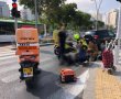 חשד לפגע וברח: בת 80 נפגעה מאופניים חשמליים בשדרות הרצל