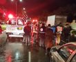 הולכת רגל נפצעה באורח בינוני בתאונה בשדרות ירושלים (תמונות)