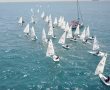 אליפות ישראל בשיט בחופי אשדוד - מחזה מרהיב של מאות מפרשיות (וידאו ממעוף הציפור)