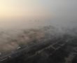 צפו: צילומי רחפן מרהיבים של הערפל הבוקר סמוך לאשדוד (וידאו)