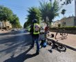 רוכב אופניים נפצע באורח בינוני בתאונה באשדוד