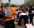 רוכב אופניים חשמליים נפצע בתאונה באשדוד