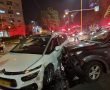 שני נפגעים בתאונה ברחוב יהודה הלוי