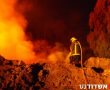 זיהום אוויר כבד הלילה באשדוד בעקבות שריפת פסולת במושב שדה עוזיהו