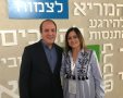 סימונה מורלי ויחיאל לסרי - צילום יחצ צבי תקשורת