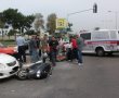 אשדוד: ברחוב בני ברית פינת הבושם נפגע אמש רוכב קטנוע ונפצע באורח בינוני(תמונות)