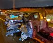 שלושה נפגעים בתאונת דרכים במחלף אשדוד - רכב שנעצר בצד הדרך נפגע מרכב נוסע