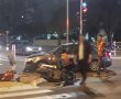 פצועים בתאונה בין רכב ואופנוע באשדוד