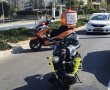 רוכבת אופנוע במצב בינוני בתאונת דרכים באשדוד
