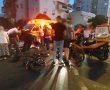 רוכב אופניים חשמליים נפצע בתאונה קשה בסיטי