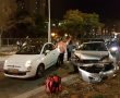 תאונה בין ארבעה כלי רכב בעיר ברובע ח' בעיר