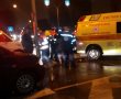 שתי הולכות רגל נפגעו ממונית ברחוב הפלמ"ח (תמונות)