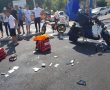 פצוע בתאונה קשה בשדרות הרצל באשדוד